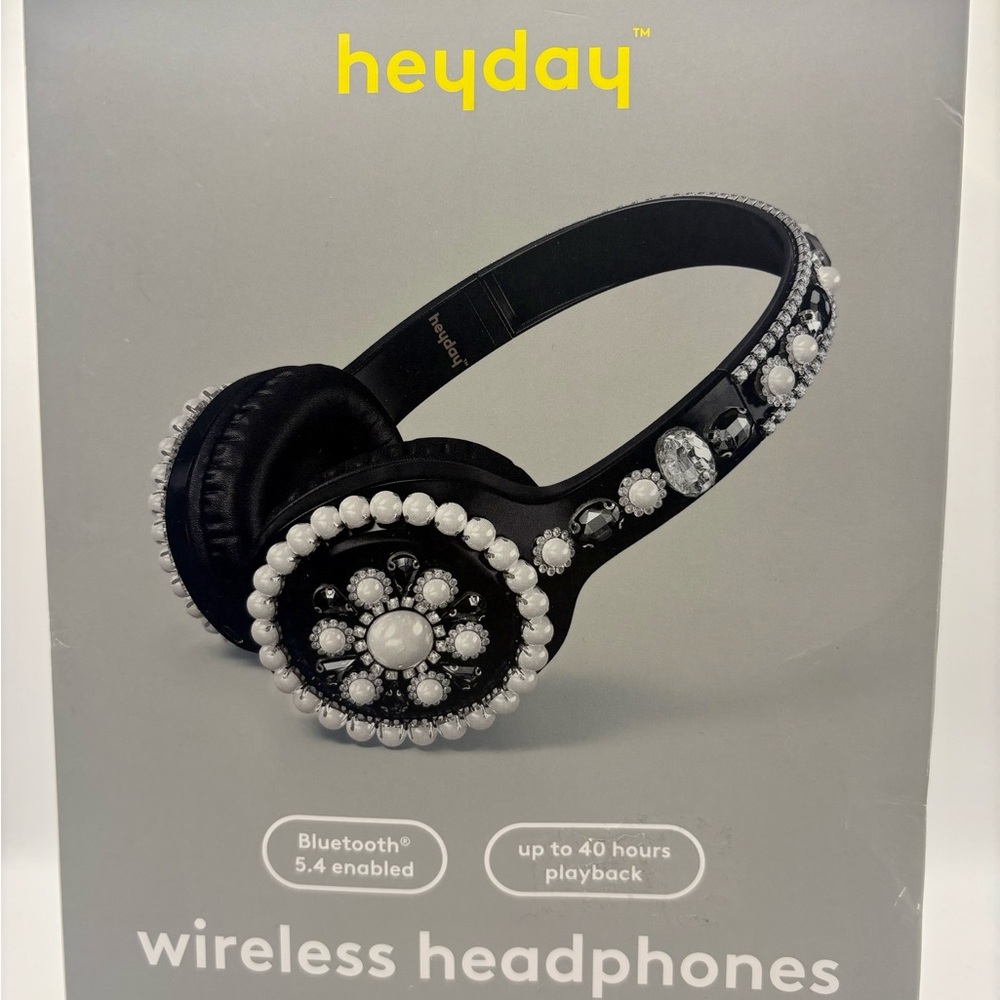 Heyday black Wireless Headphones